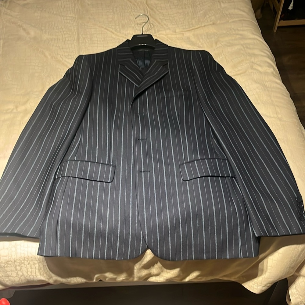 Versace Suit Blue